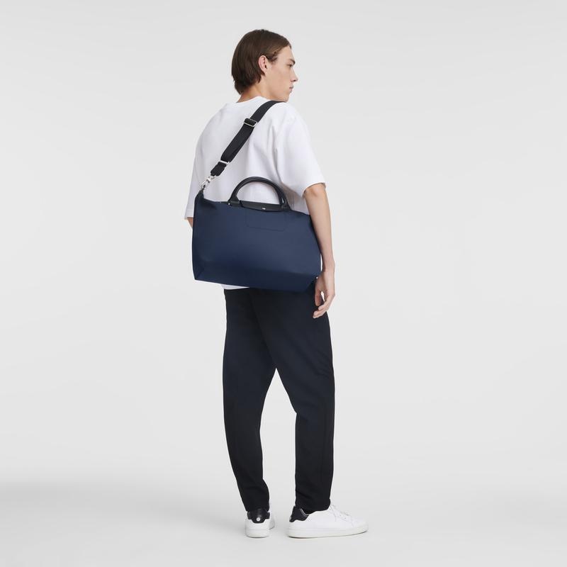 Bolsa de Mano Longchamp Le Pliage Energy XL Mujer Azul Marino | 6904-OHXDQ