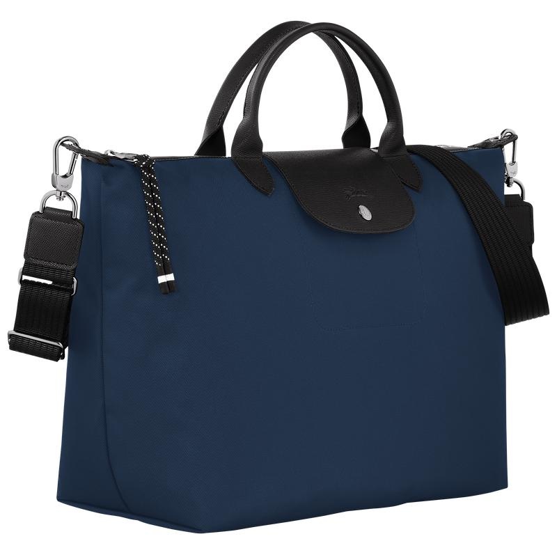 Bolsa de Mano Longchamp Le Pliage Energy XL Mujer Azul Marino | 6904-OHXDQ