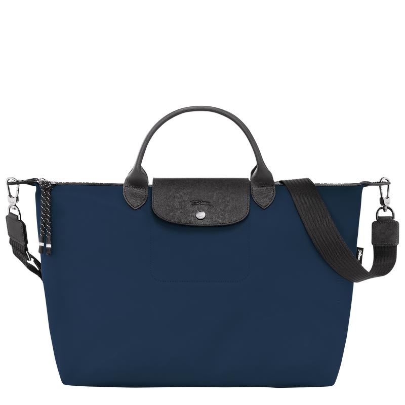 Bolsa de Mano Longchamp Le Pliage Energy XL Mujer Azul Marino | 6904-OHXDQ