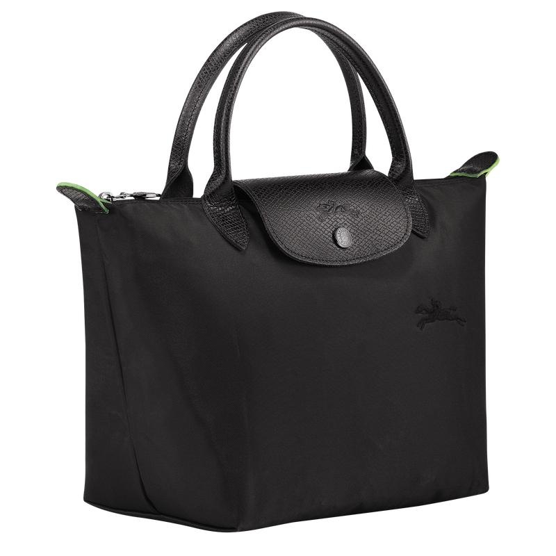 Bolsa de Mano Longchamp Le Pliage Green S Mujer Negras | 6247-FCDNZ