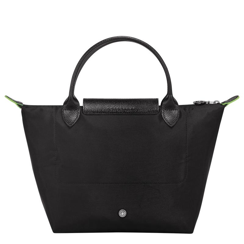 Bolsa de Mano Longchamp Le Pliage Green S Mujer Negras | 6247-FCDNZ