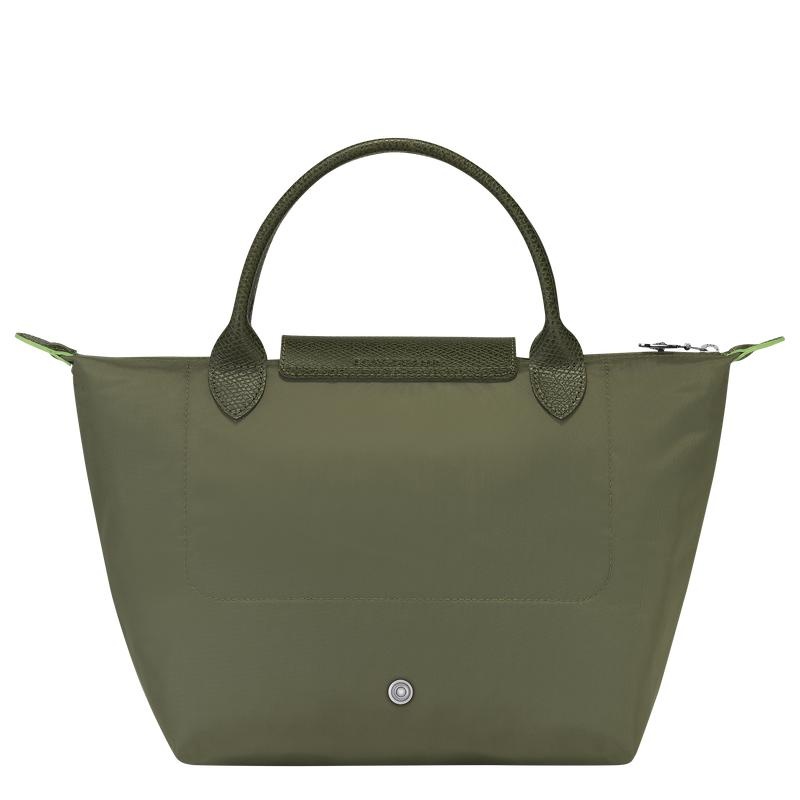 Bolsa de Mano Longchamp Le Pliage Green S Mujer Verde | 2487-CSBZY