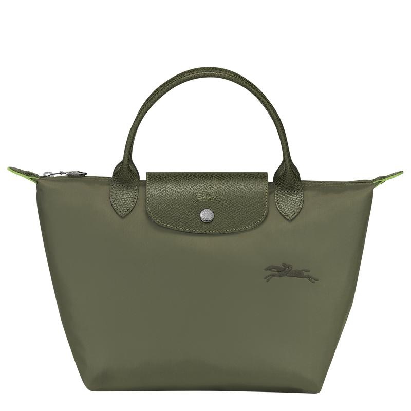 Bolsa de Mano Longchamp Le Pliage Green S Mujer Verde | 2487-CSBZY