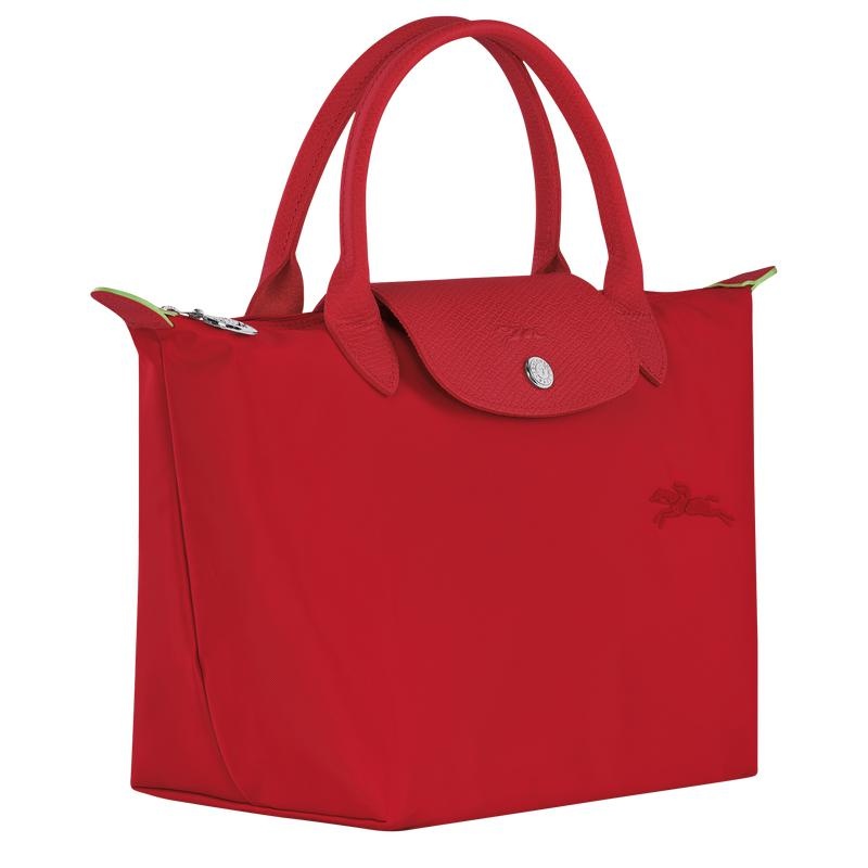 Bolsa de Mano Longchamp Le Pliage Green S Mujer Rojas | 1450-PFZNG