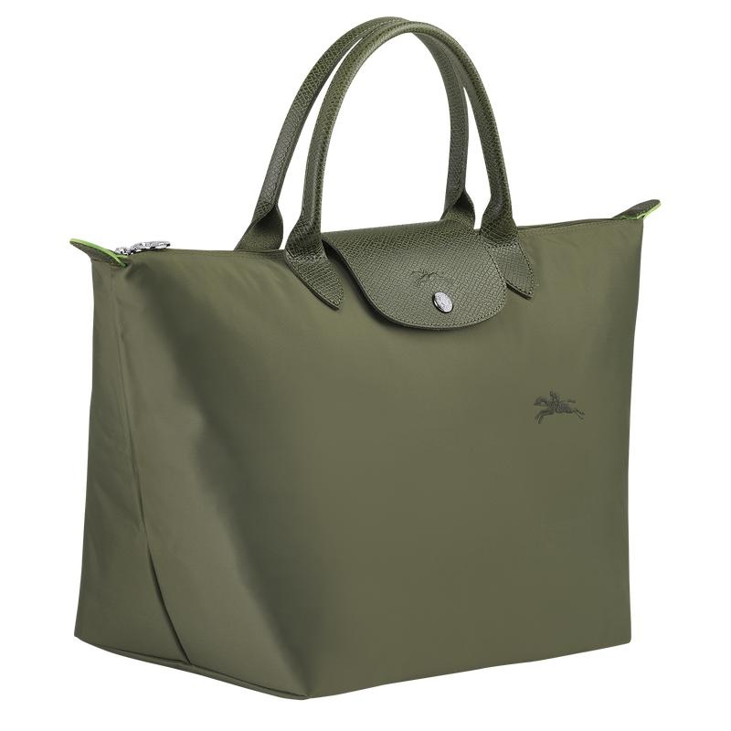 Bolsa de Mano Longchamp Le Pliage Green M Mujer Verde | 5134-YDPBU