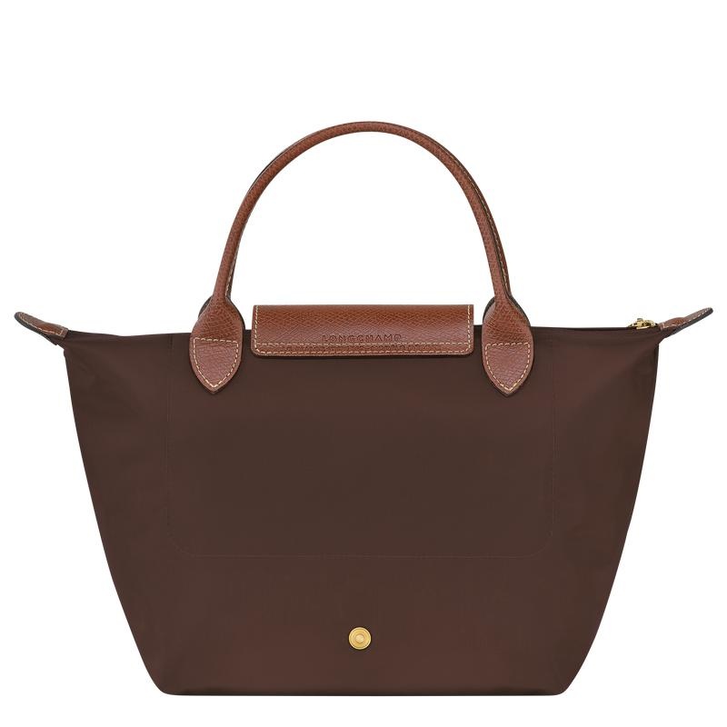 Bolsa de Mano Longchamp Le Pliage Original S Mujer Marrones | 0653-LEPBF