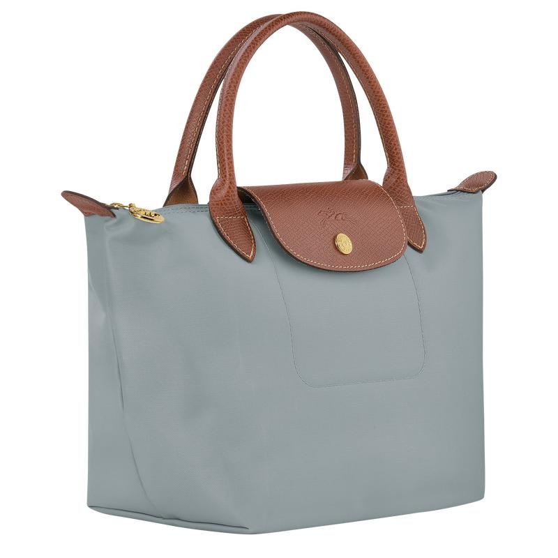 Bolsa de Mano Longchamp Le Pliage Original S Mujer Gris | 4125-GYTWB