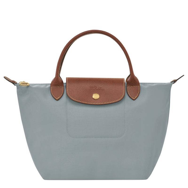 Bolsa de Mano Longchamp Le Pliage Original S Mujer Gris | 4125-GYTWB