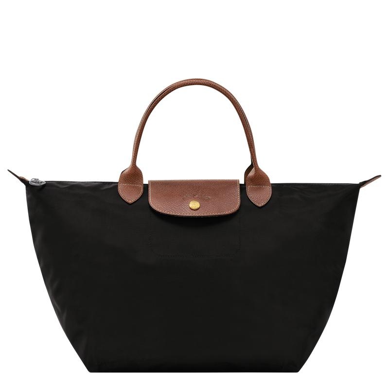 Bolsa de Mano Longchamp Le Pliage Original M Mujer Negras | 8467-KGXBF