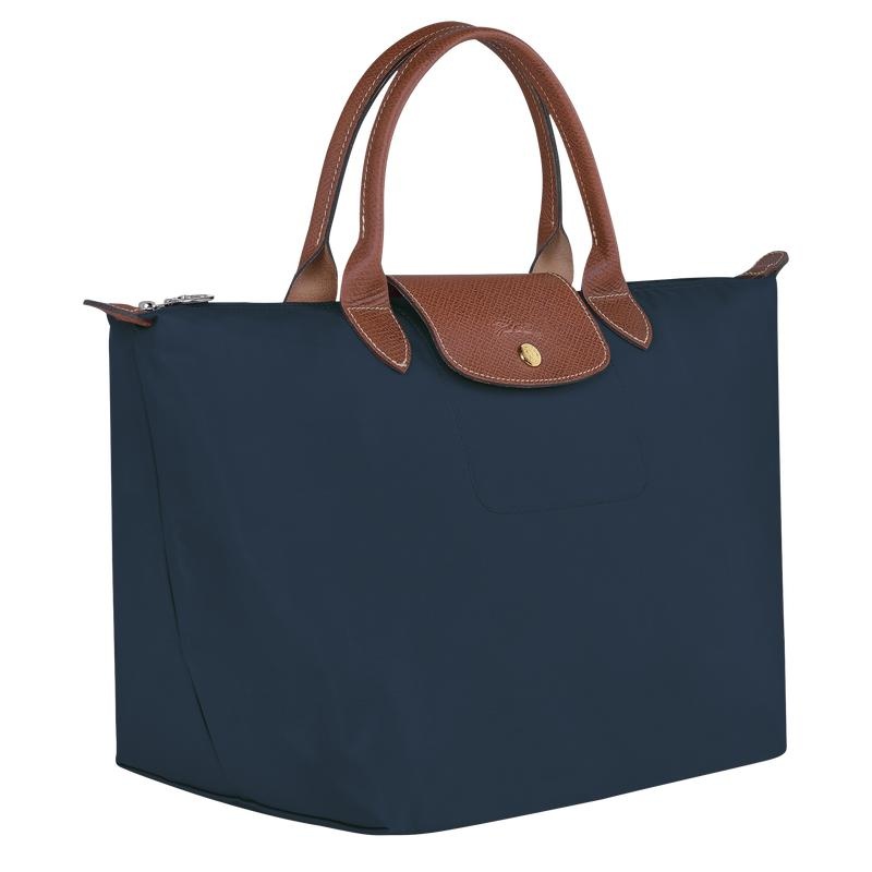 Bolsa de Mano Longchamp Le Pliage Original M Mujer Azul Marino | 3094-EGNOV