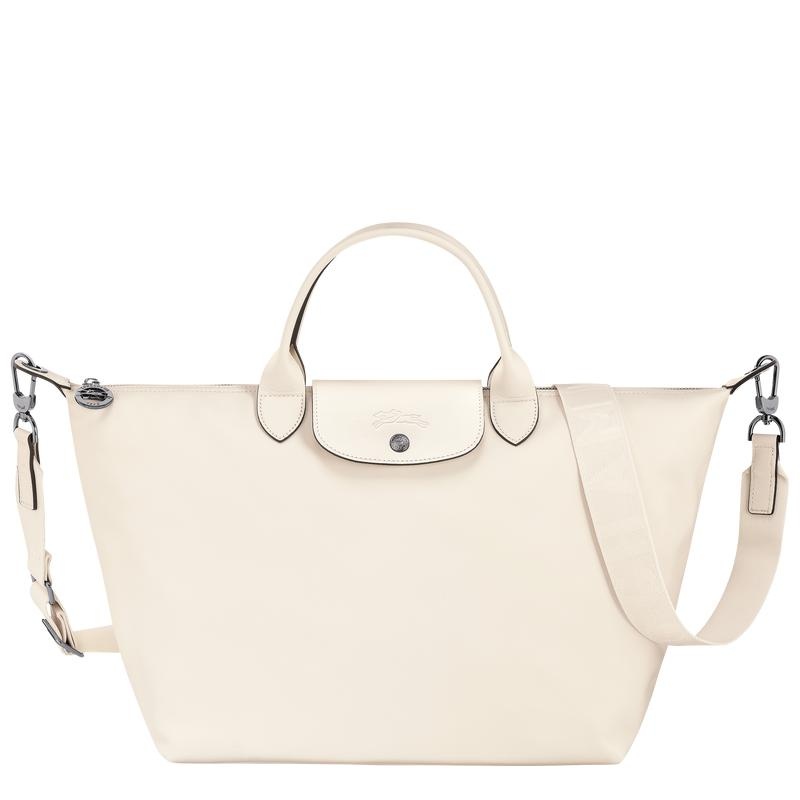 Bolsa de Mano Longchamp Le Pliage Xtra L Mujer Blancas | 0584-SUPEV