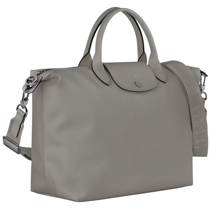 Bolsa de Mano Longchamp Le Pliage Xtra L Mujer Gris | 5428-VLMYX