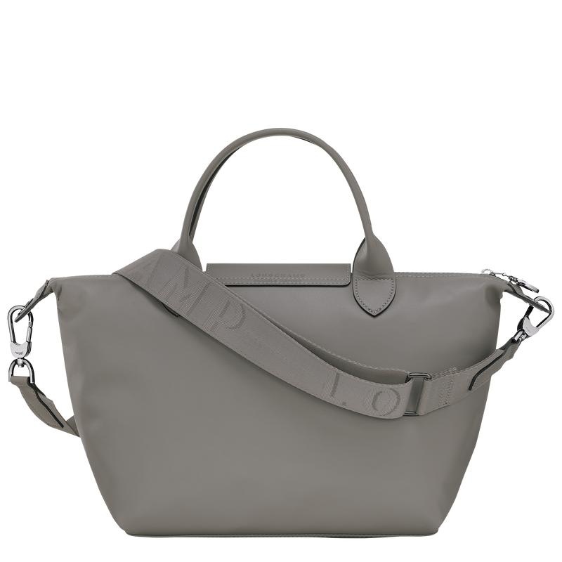 Bolsa de Mano Longchamp Le Pliage Xtra S Mujer Gris | 8519-KBGYW