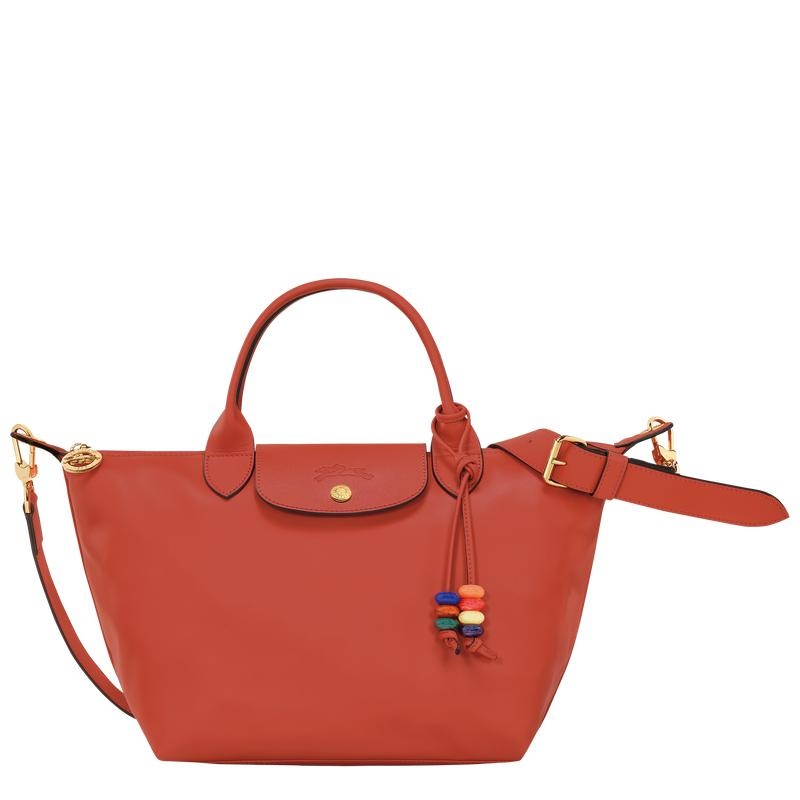 Bolsa de Mano Longchamp Le Pliage Xtra S Mujer Rojas | 9710-OLDYH