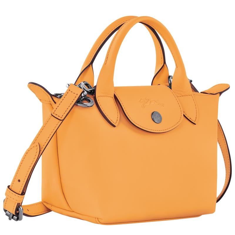 Bolsa de Mano Longchamp Le Pliage Xtra XS Mujer Albaricoque Naranjas | 4106-JHRTC