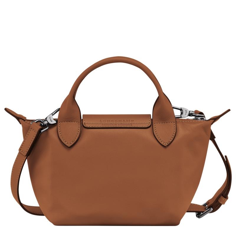 Bolsa de Mano Longchamp Le Pliage Xtra XS Mujer Marrones | 5687-VRUFA