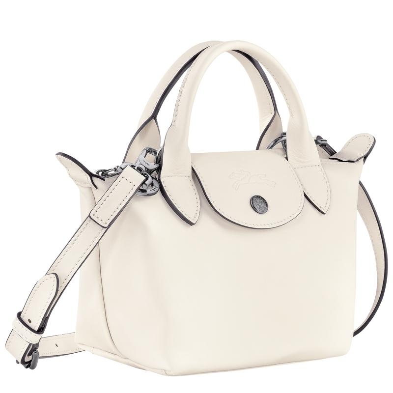 Bolsa de Mano Longchamp Le Pliage Xtra XS Mujer Blancas | 1892-COLEB