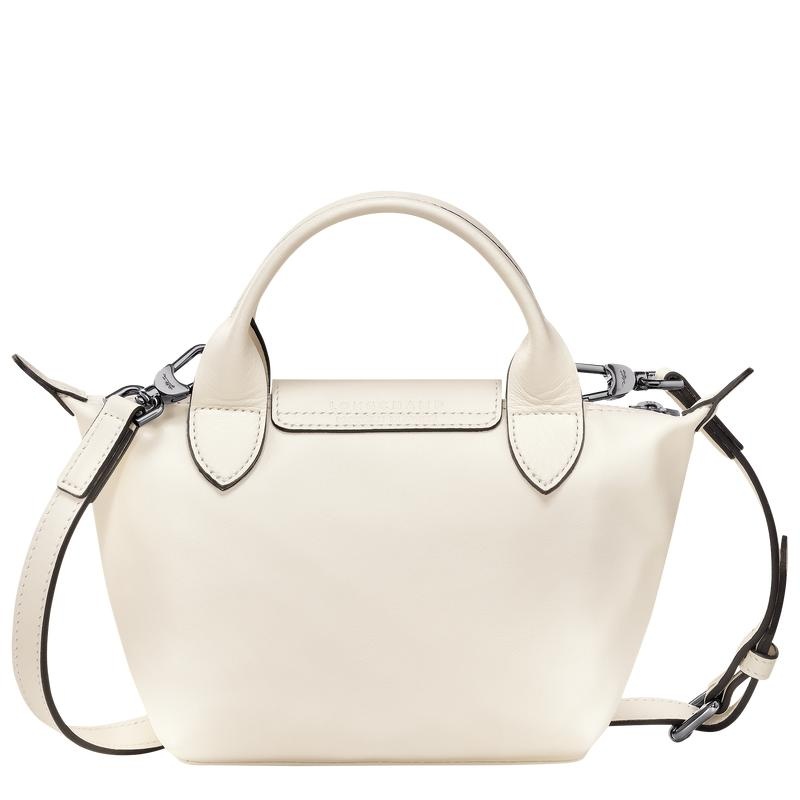 Bolsa de Mano Longchamp Le Pliage Xtra XS Mujer Blancas | 1892-COLEB