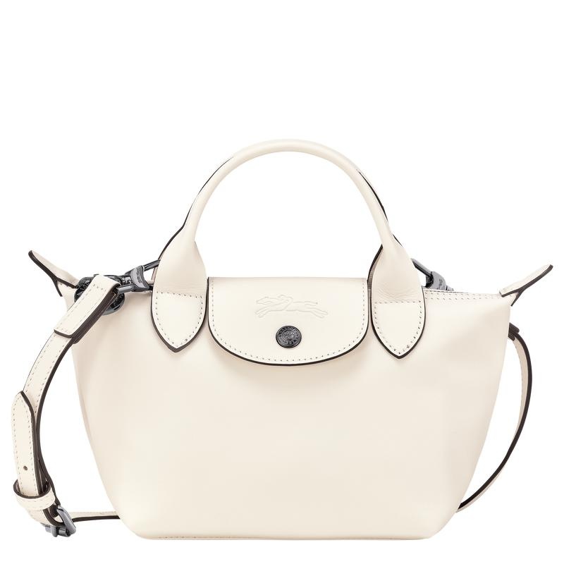 Bolsa de Mano Longchamp Le Pliage Xtra XS Mujer Blancas | 1892-COLEB