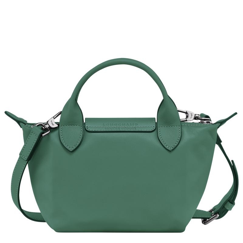 Bolsa de Mano Longchamp Le Pliage Xtra XS Mujer Verde | 6951-PCLYH