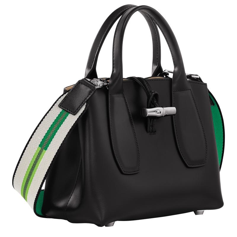 Bolsa de Mano Longchamp Roseau S Mujer Negras | 0537-ESCHW