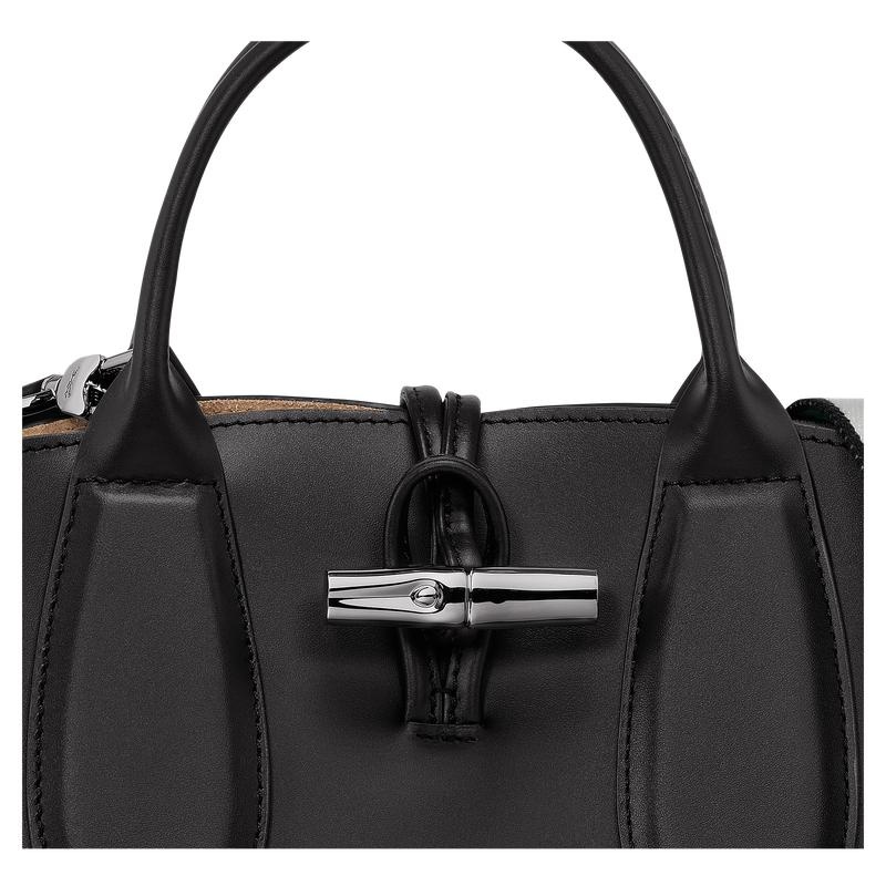 Bolsa de Mano Longchamp Roseau S Mujer Negras | 0537-ESCHW