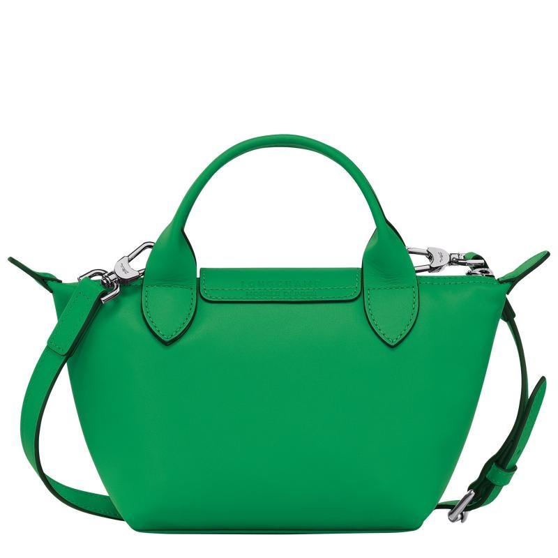 Bolsa de Mano Longchamp x Robert Indiana XS Mujer Verde | 6751-EQFDT