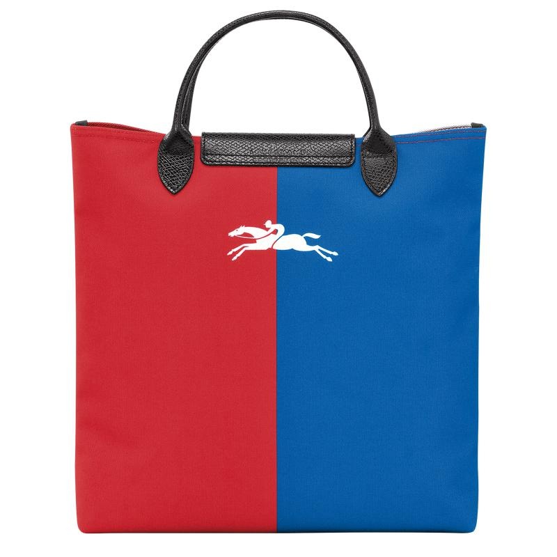 Bolsa de Mano Longchamp x Robert Indiana L Mujer Blancas | 4126-KYFLH