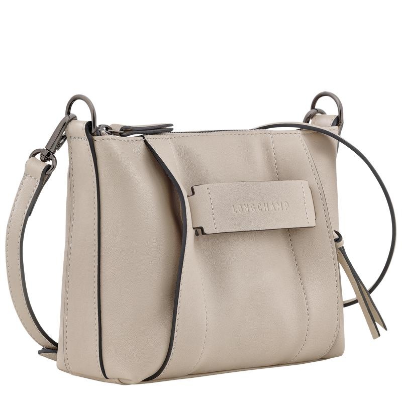 Bolsas Hombro Longchamp 3D S Mujer Gris | 4627-JRIQT