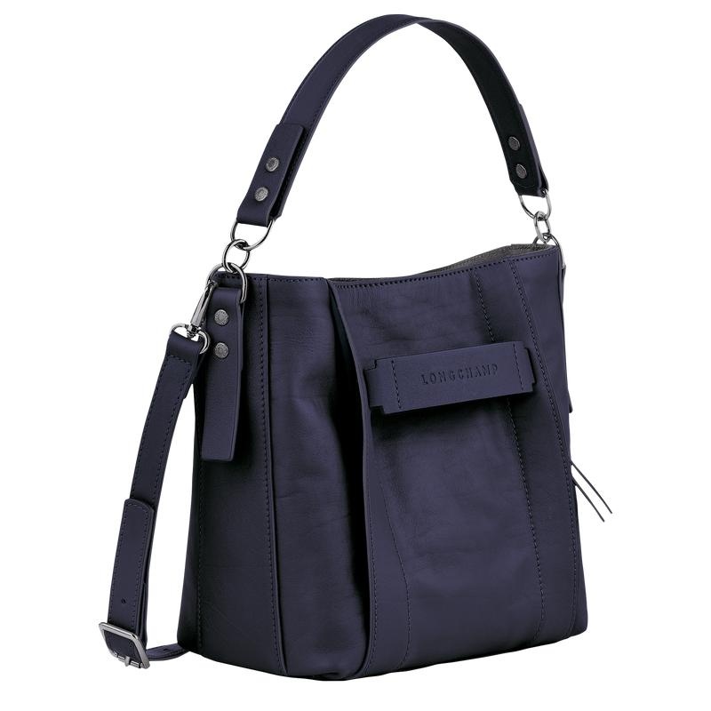 Bolsas Hombro Longchamp 3D S Mujer Moradas | 2340-DIPVJ