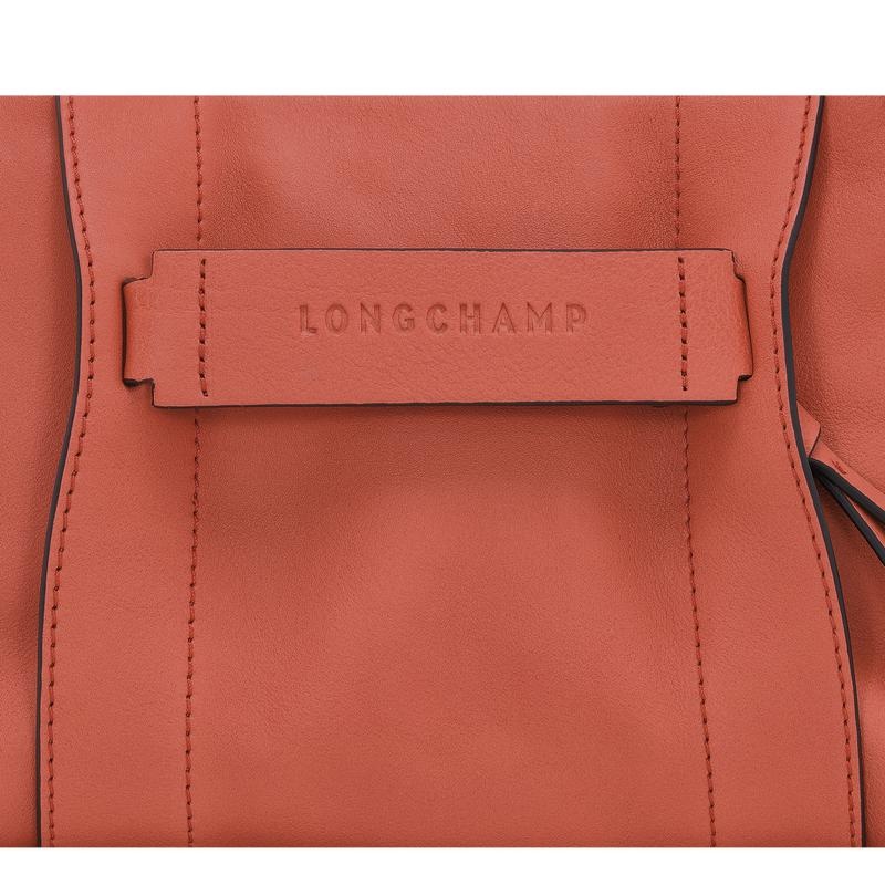 Bolsas Hombro Longchamp 3D S Mujer Rojas | 7450-FVEUW