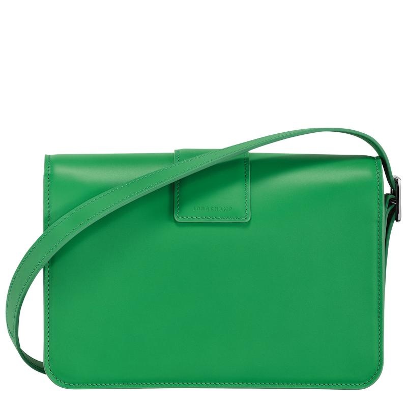 Bolsas Hombro Longchamp Box-Trot M Mujer Verde | 8945-DNEFA