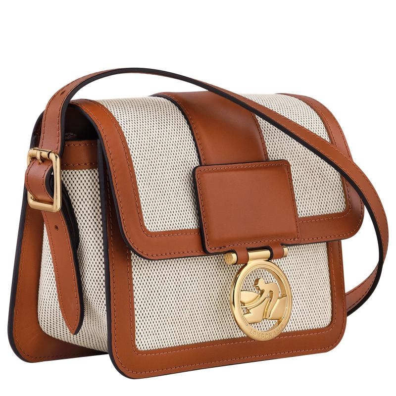 Bolsas Hombro Longchamp Box-Trot S Mujer Marrones | 7253-CVNSD