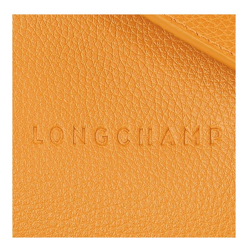 Bolsas Hombro Longchamp Le Foulonné M Mujer Albaricoque Naranjas | 2493-EPZDX