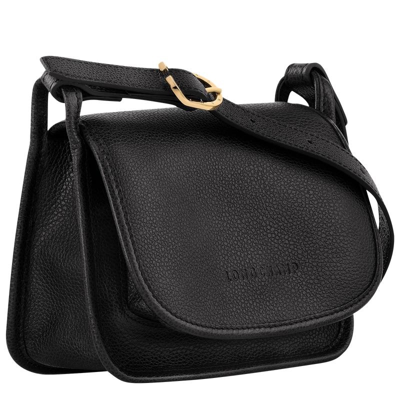 Bolsas Hombro Longchamp Le Foulonné S Mujer Negras | 2859-UWFBZ