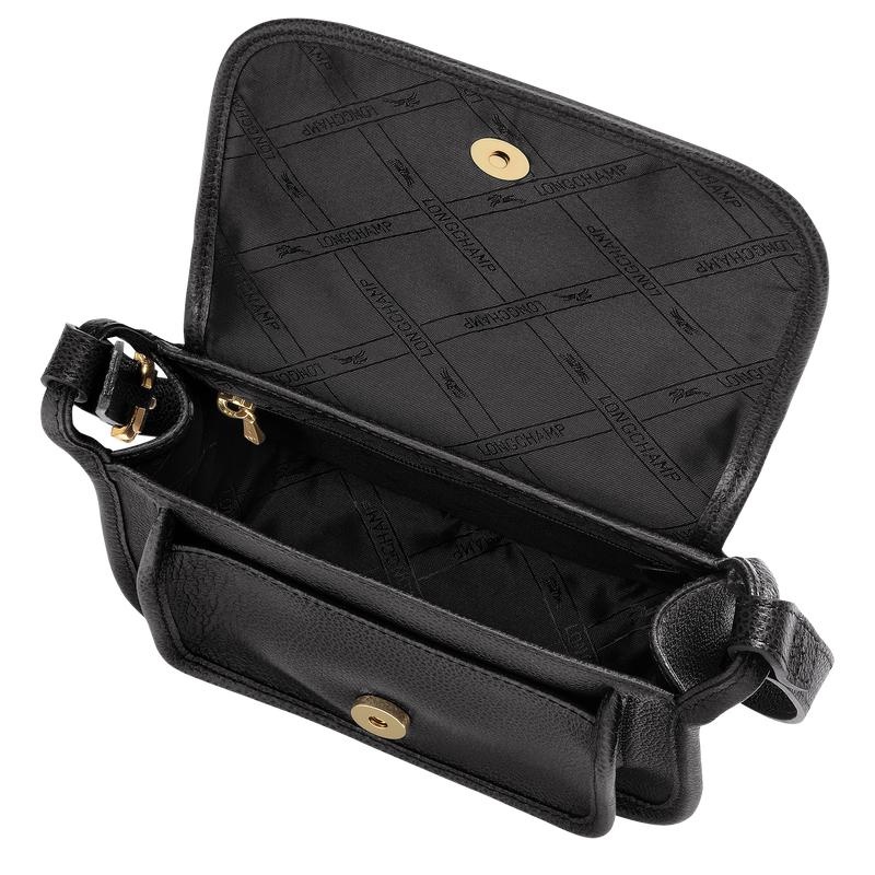 Bolsas Hombro Longchamp Le Foulonné S Mujer Negras | 2859-UWFBZ