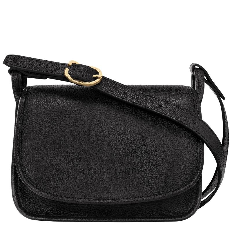 Bolsas Hombro Longchamp Le Foulonné S Mujer Negras | 2859-UWFBZ