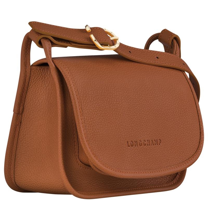 Bolsas Hombro Longchamp Le Foulonné S Mujer Marrones | 2751-HKVFU