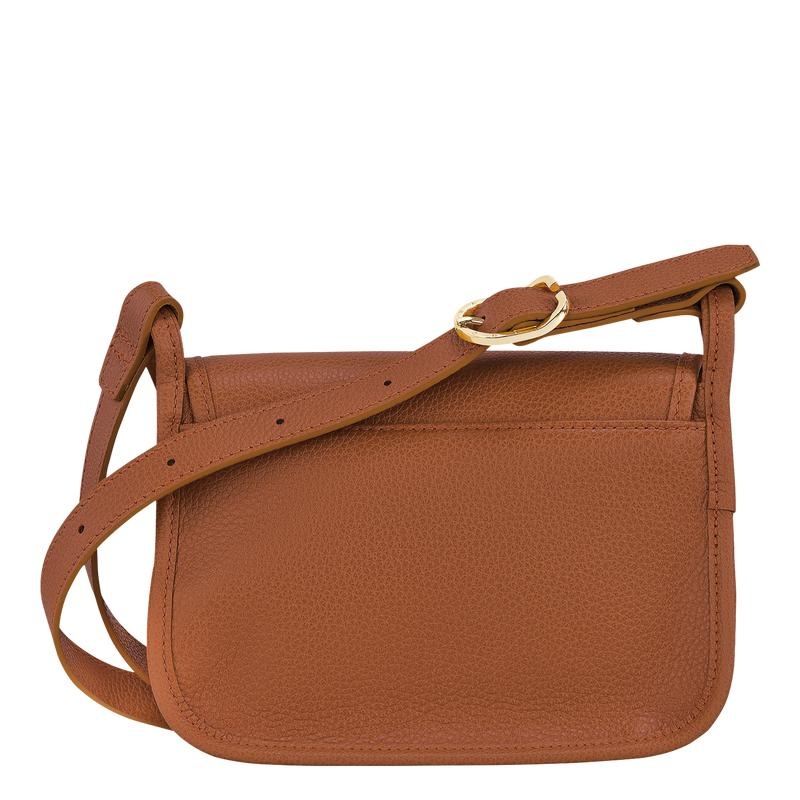 Bolsas Hombro Longchamp Le Foulonné S Mujer Marrones | 2751-HKVFU