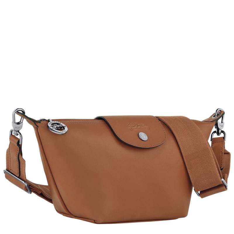 Bolsas Hombro Longchamp Le Pliage Xtra XS Mujer Marrones | 0695-FPHWC