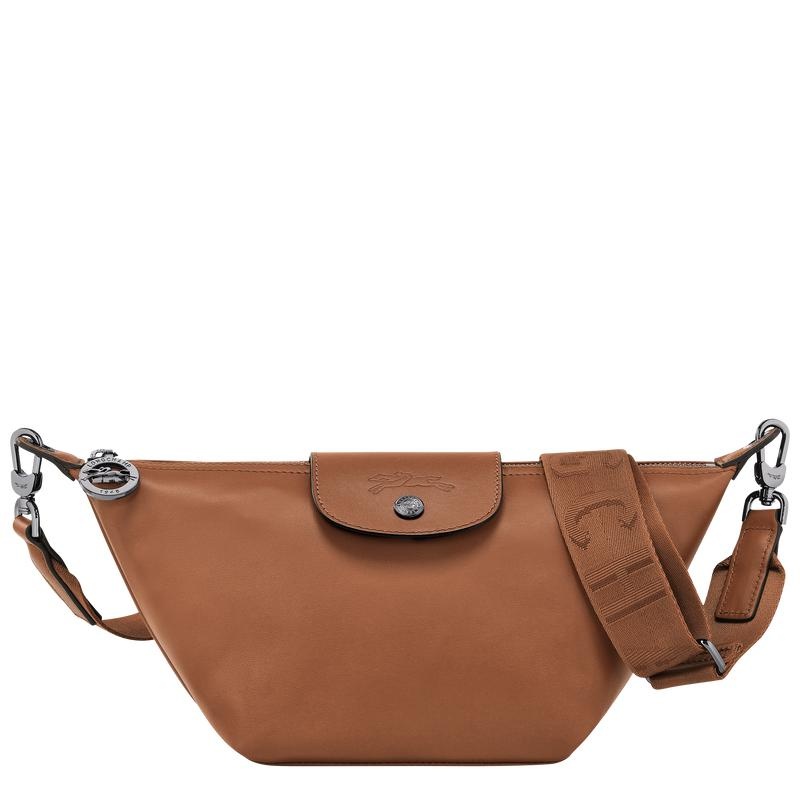 Bolsas Hombro Longchamp Le Pliage Xtra XS Mujer Marrones | 0695-FPHWC