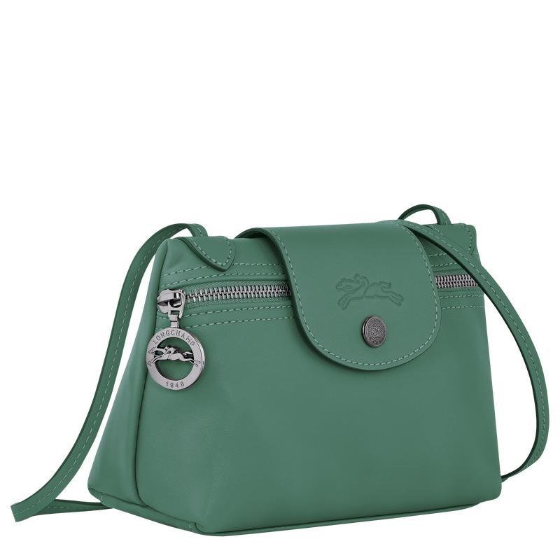 Bolsas Hombro Longchamp Le Pliage Xtra XS Mujer Verde | 9582-QOAHK