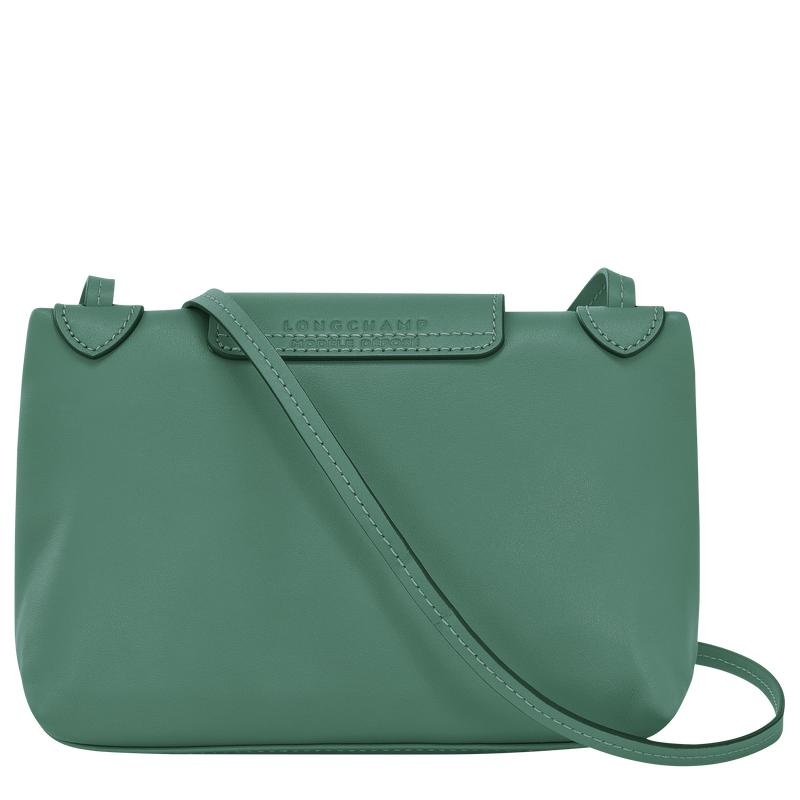 Bolsas Hombro Longchamp Le Pliage Xtra XS Mujer Verde | 9582-QOAHK