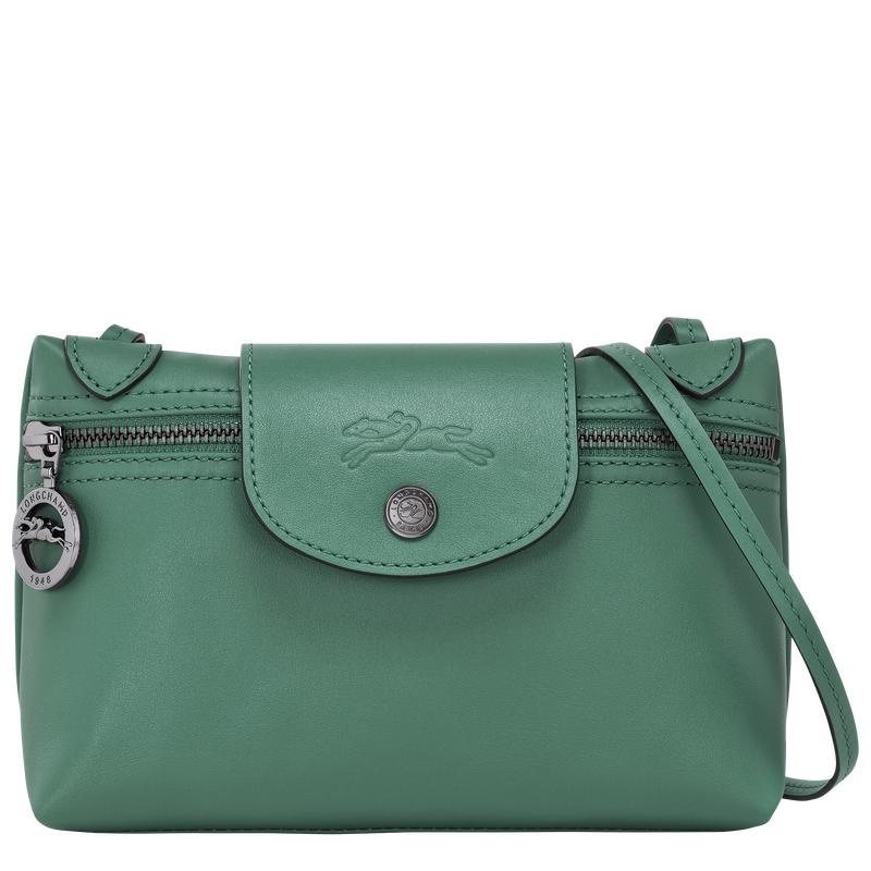 Bolsas Hombro Longchamp Le Pliage Xtra XS Mujer Verde | 9582-QOAHK