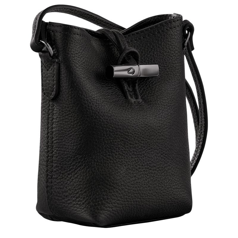 Bolsas Hombro Longchamp Roseau Essential XS Mujer Negras | 5241-CNBOE