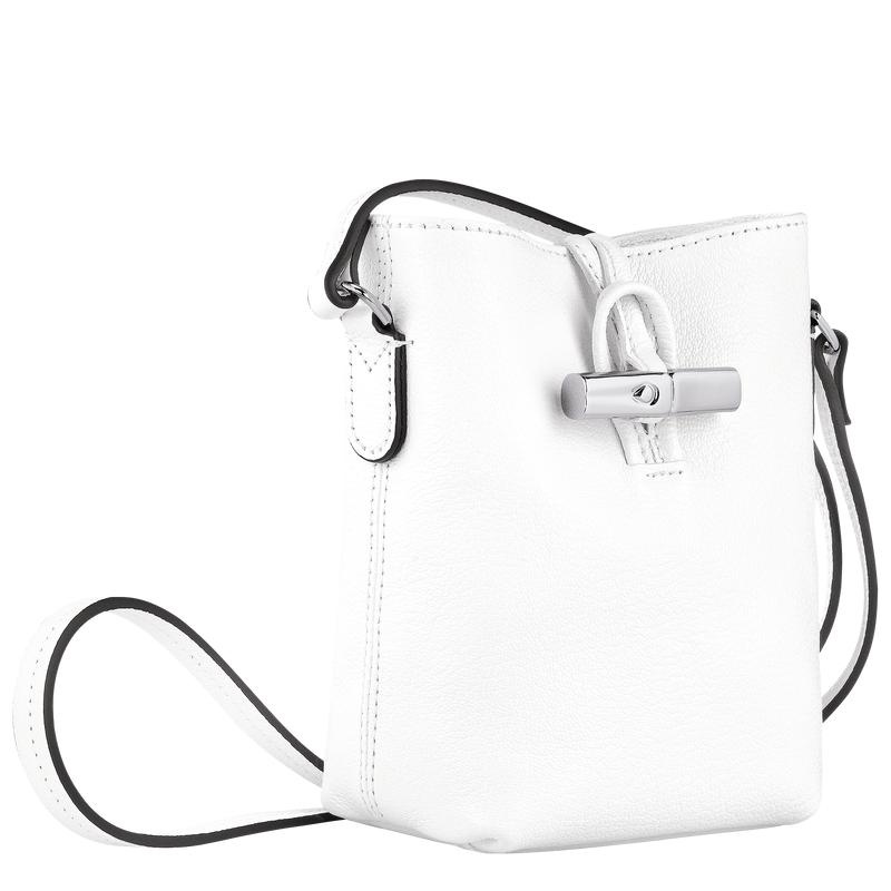 Bolsas Hombro Longchamp Roseau XS Mujer Blancas | 1870-FQLPS