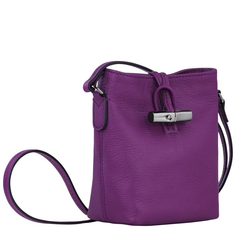 Bolsas Hombro Longchamp Roseau XS Mujer Moradas | 2418-DJHEW