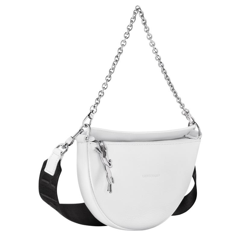 Bolsas Hombro Longchamp Smile S Mujer Blancas | 2067-IODFN