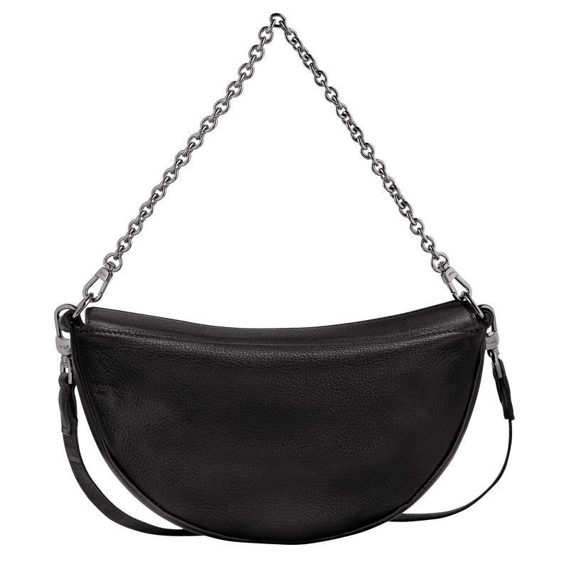 Bolsas Hombro Longchamp Smile S Mujer Negras | 5678-JWZGX