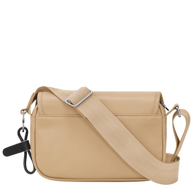 Bolsas Hombro Longchamp Très Paris S Mujer Beige | 9078-QFDYM